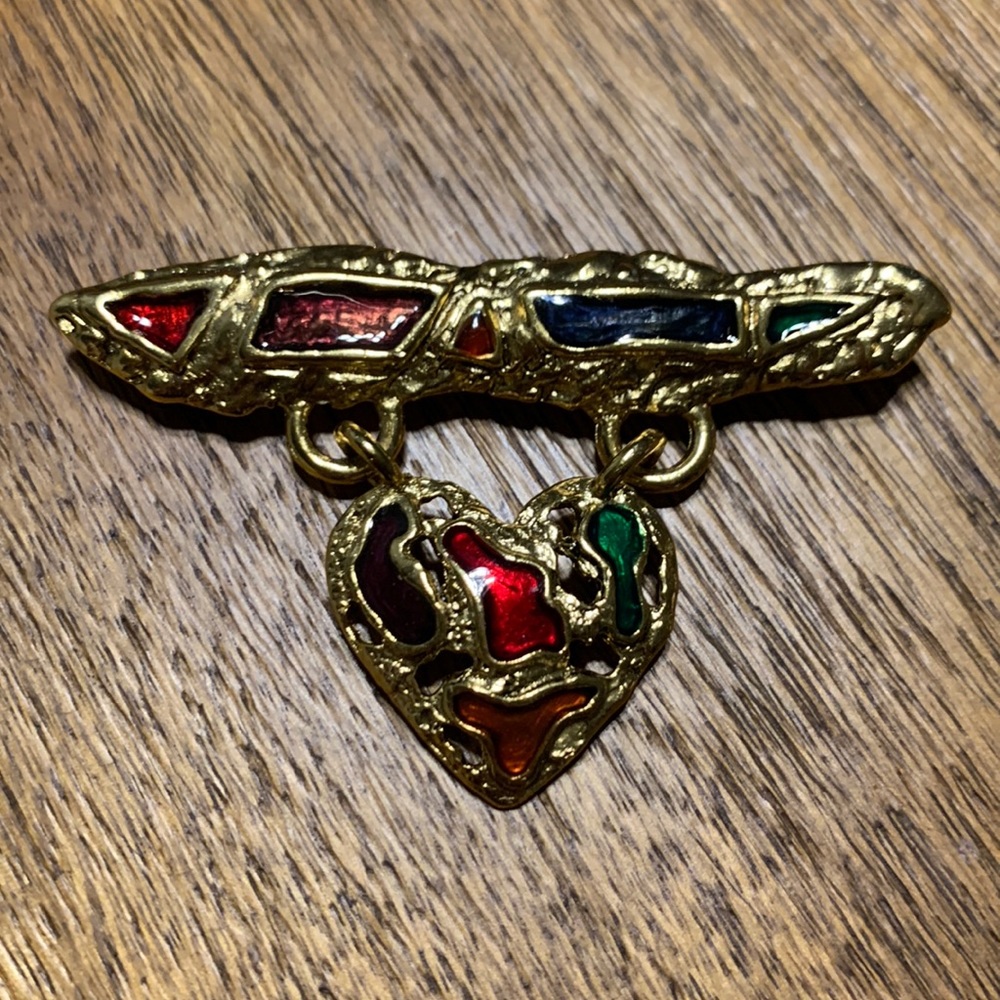 Heart Brooch